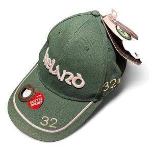 NWT Ireland 32 Men’s Baseball Cap — Green (Allied Imports)